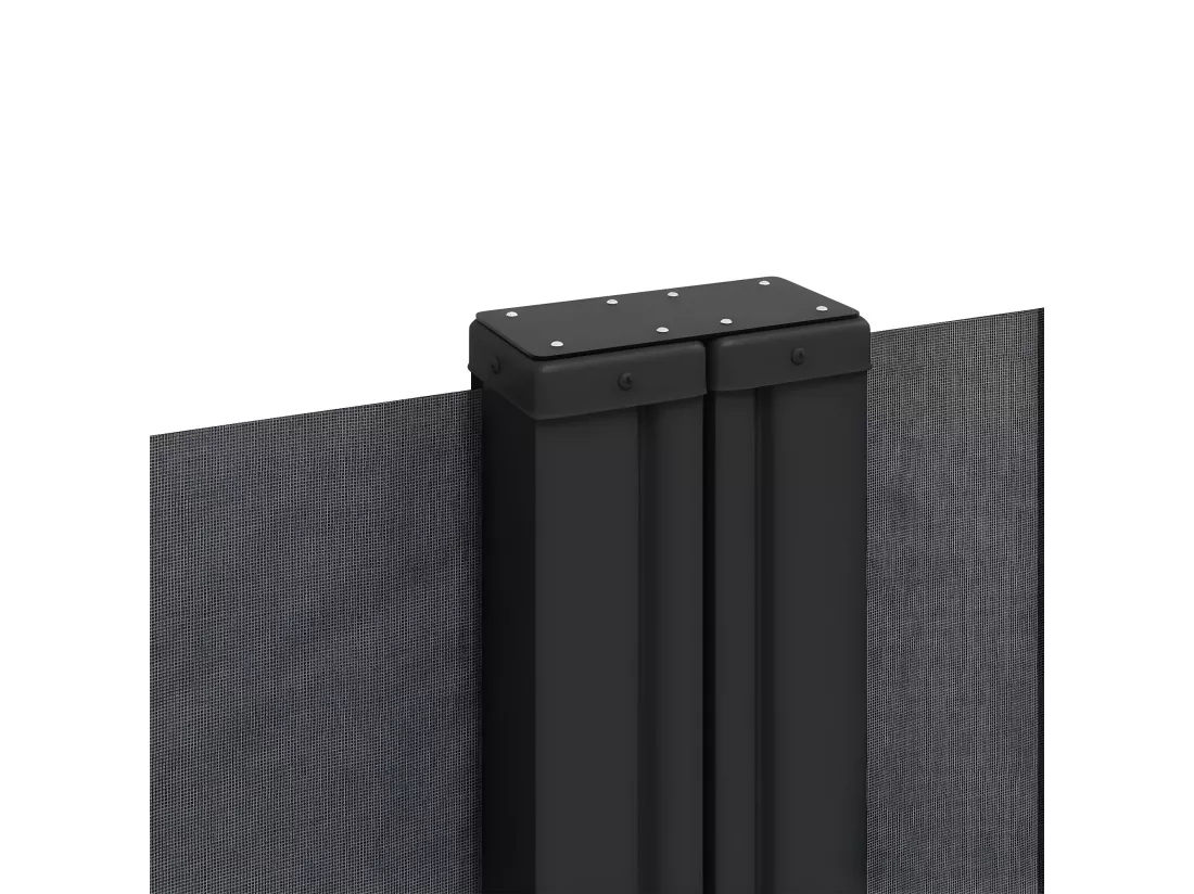Auvent latéral rétractable anthracite 180x1000 cm