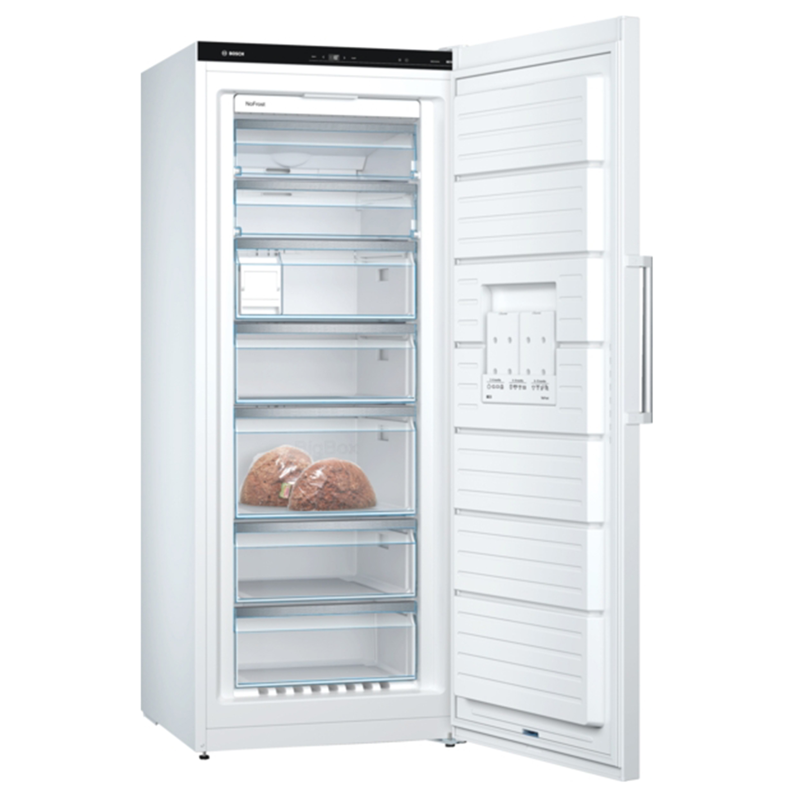 BOSCH Gefrierschrank GSN54AWDV - weiß - D
