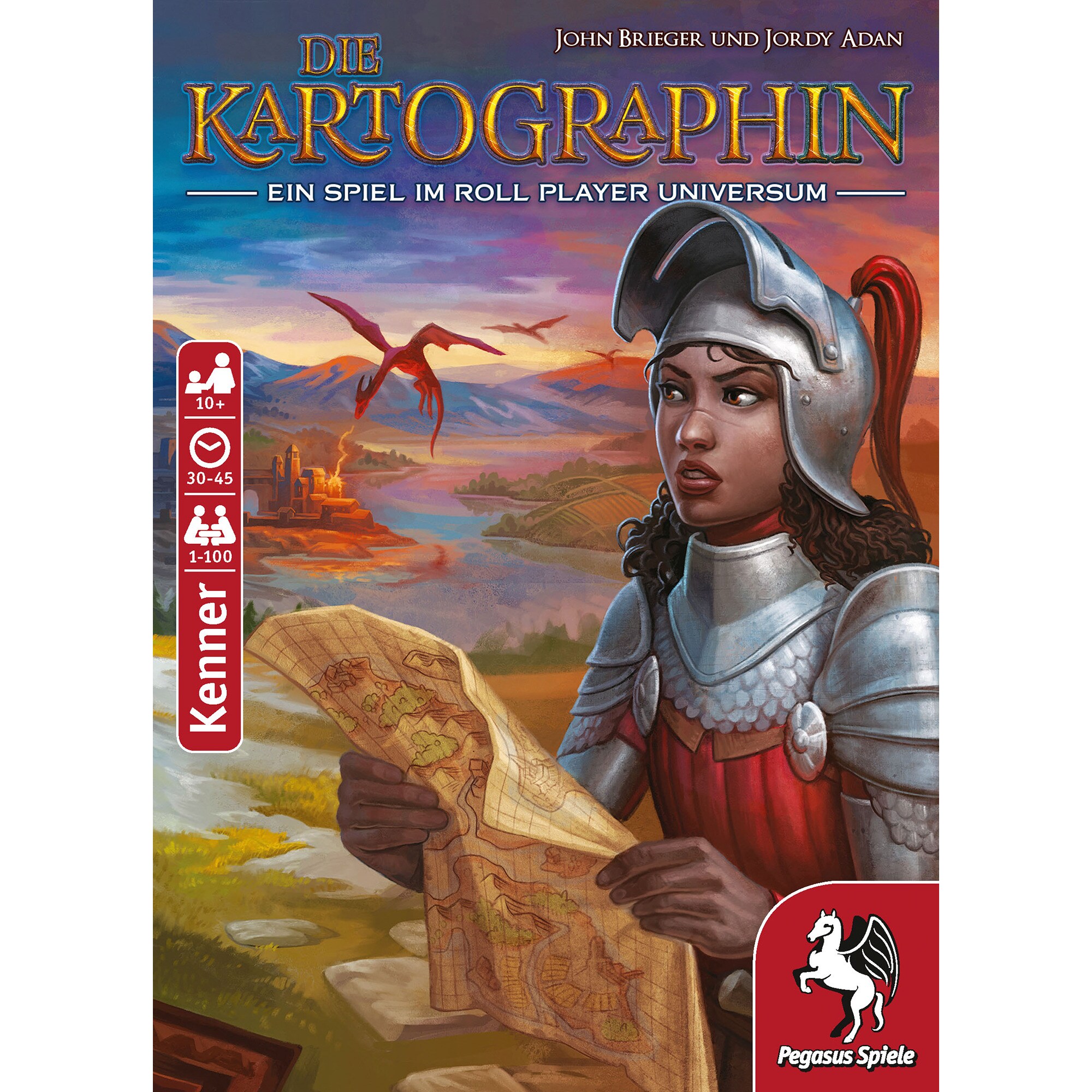Pegasus Brettspiel Die Kartographin