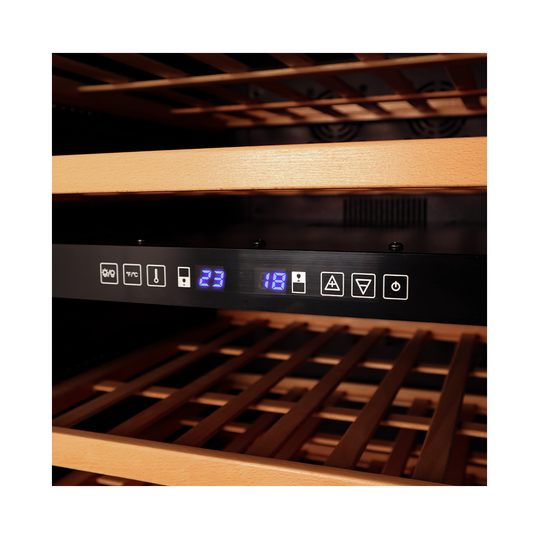 Kibernetik FSP Weinklimaschrank 40 - 50 Flaschen 2 Zonen