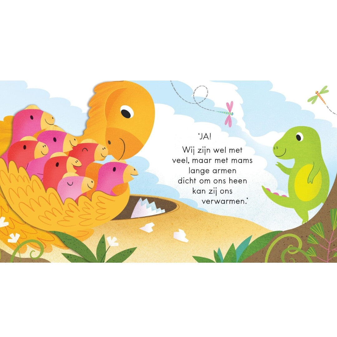 Uitg. usborne dino's houden van knuffelen