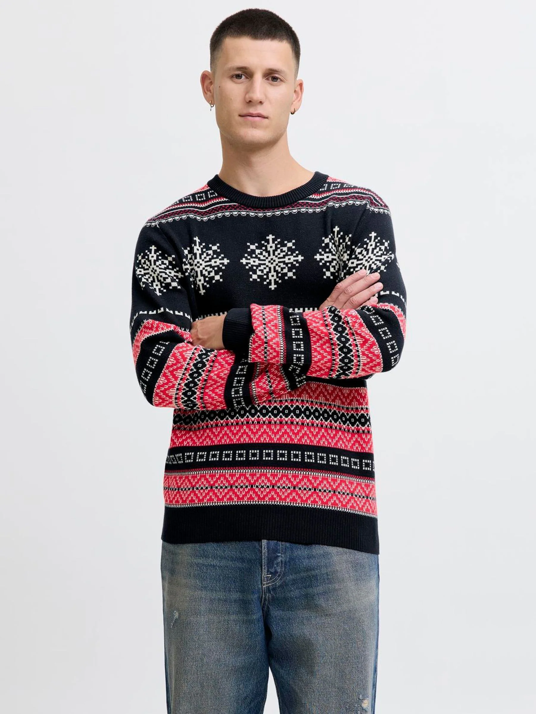 JACK & JONES Novelty Christmas Jumper