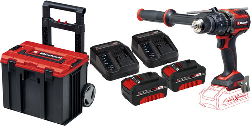 Einhell TP-CD 18/120 Li-i BL Solo 4,0 Ah Accu (2x) E-Case L Starterspakket