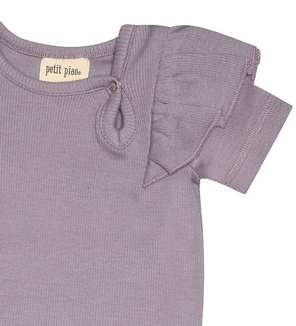Petit Piao Body k/æ - Modal - Rib - Dusty Lavender