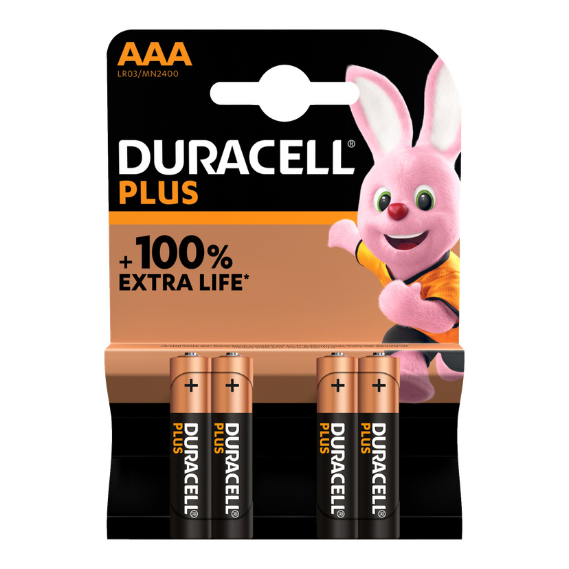 AAA-batterier 4-pk
