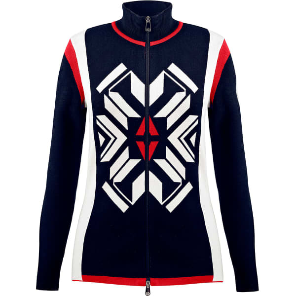 Pull POIVRE BLANC KNIT JACKET GOTHIC BLUE