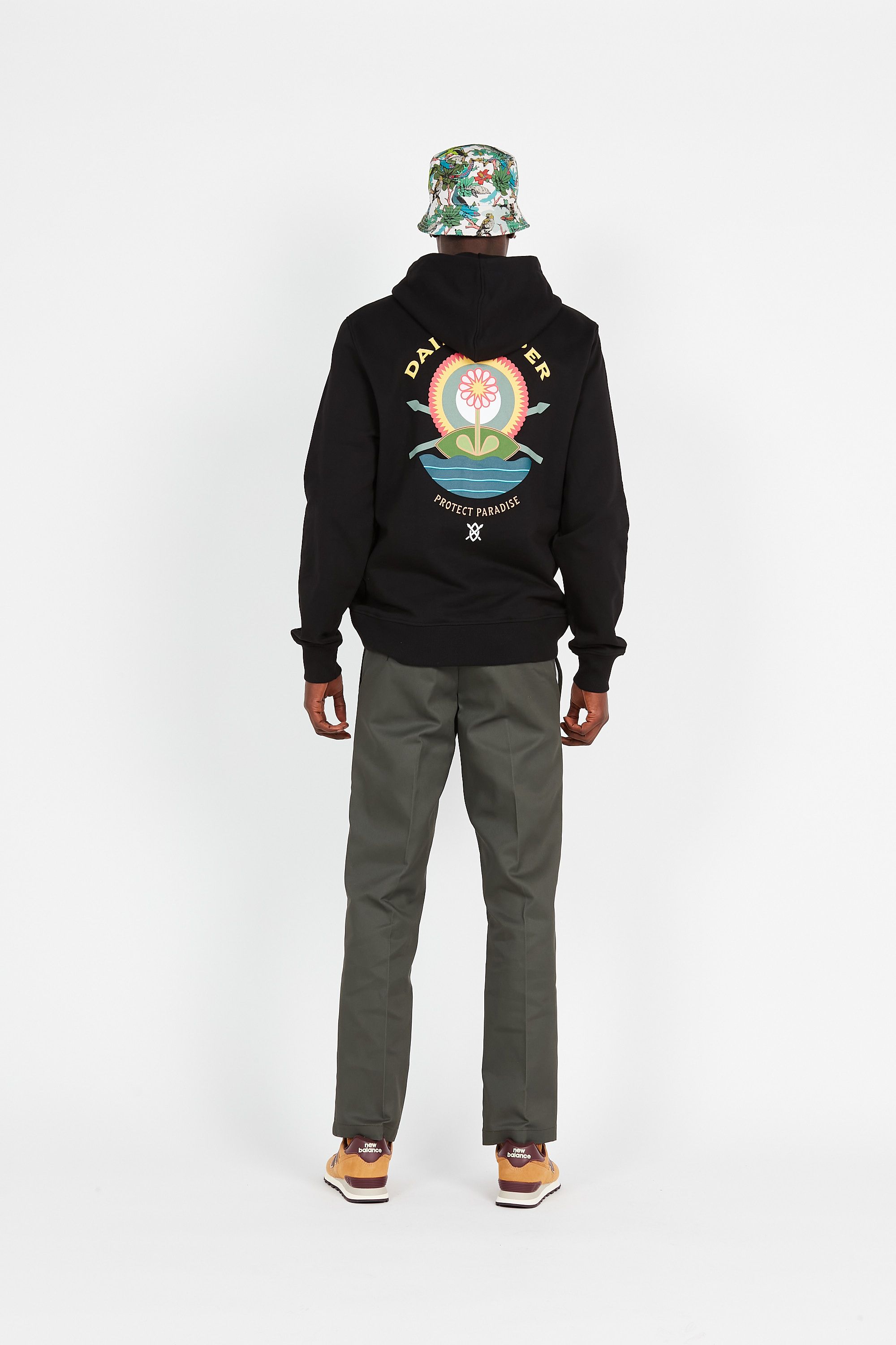 Daily Paper Hoodie  PAISY Noir
