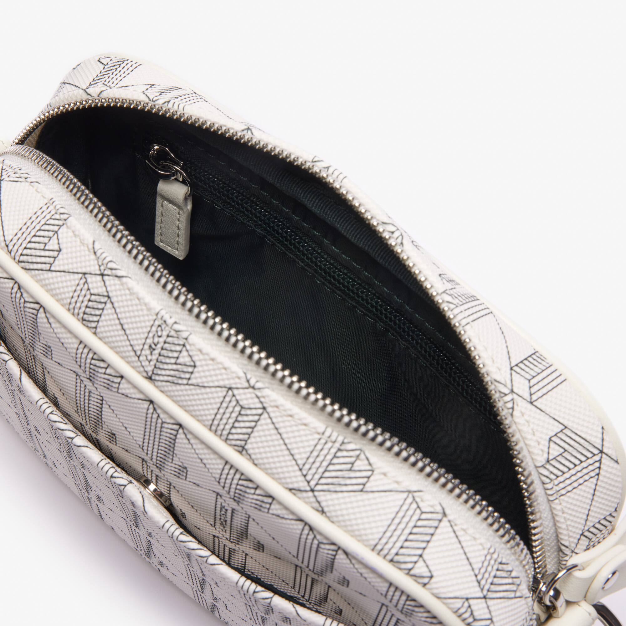 Daily Lifestyle Umhängetasche Slim mit Monogramm Umhängetaschen & Gürteltaschen - Weiss - Lacoste - Unisex