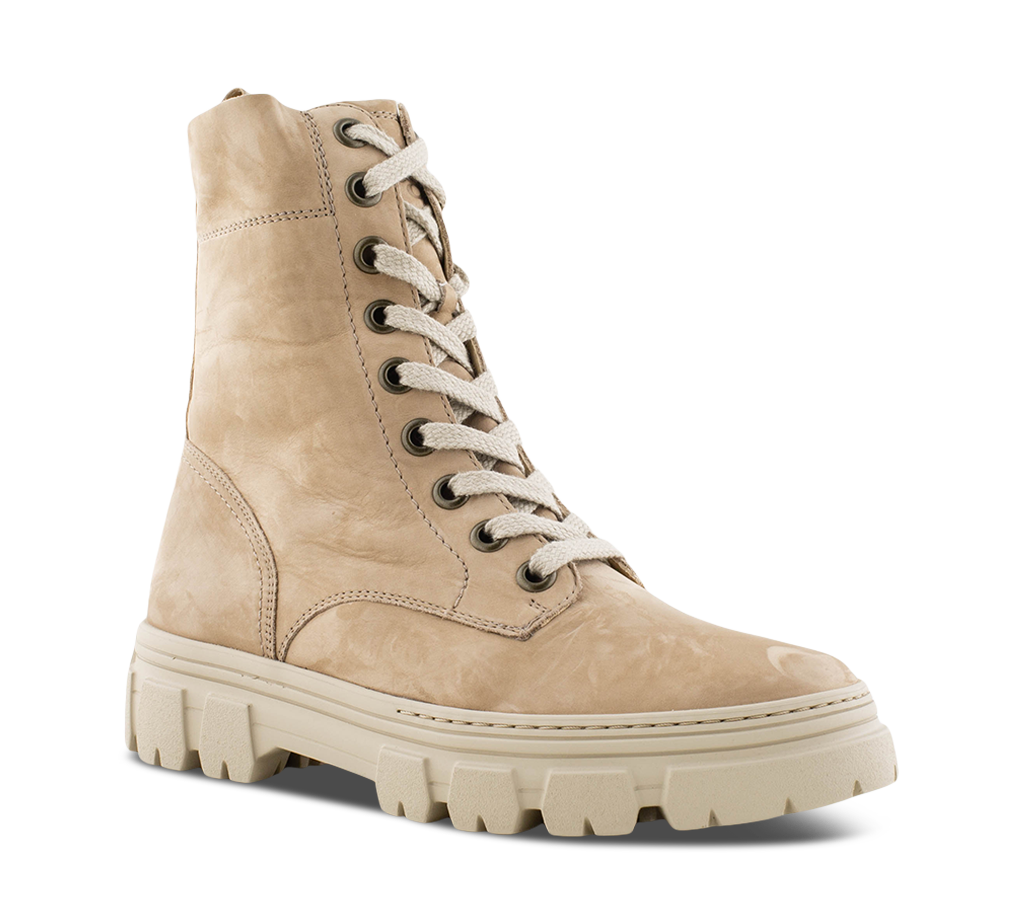 Paul Green Super Soft - Schnürstiefel beige/taupe