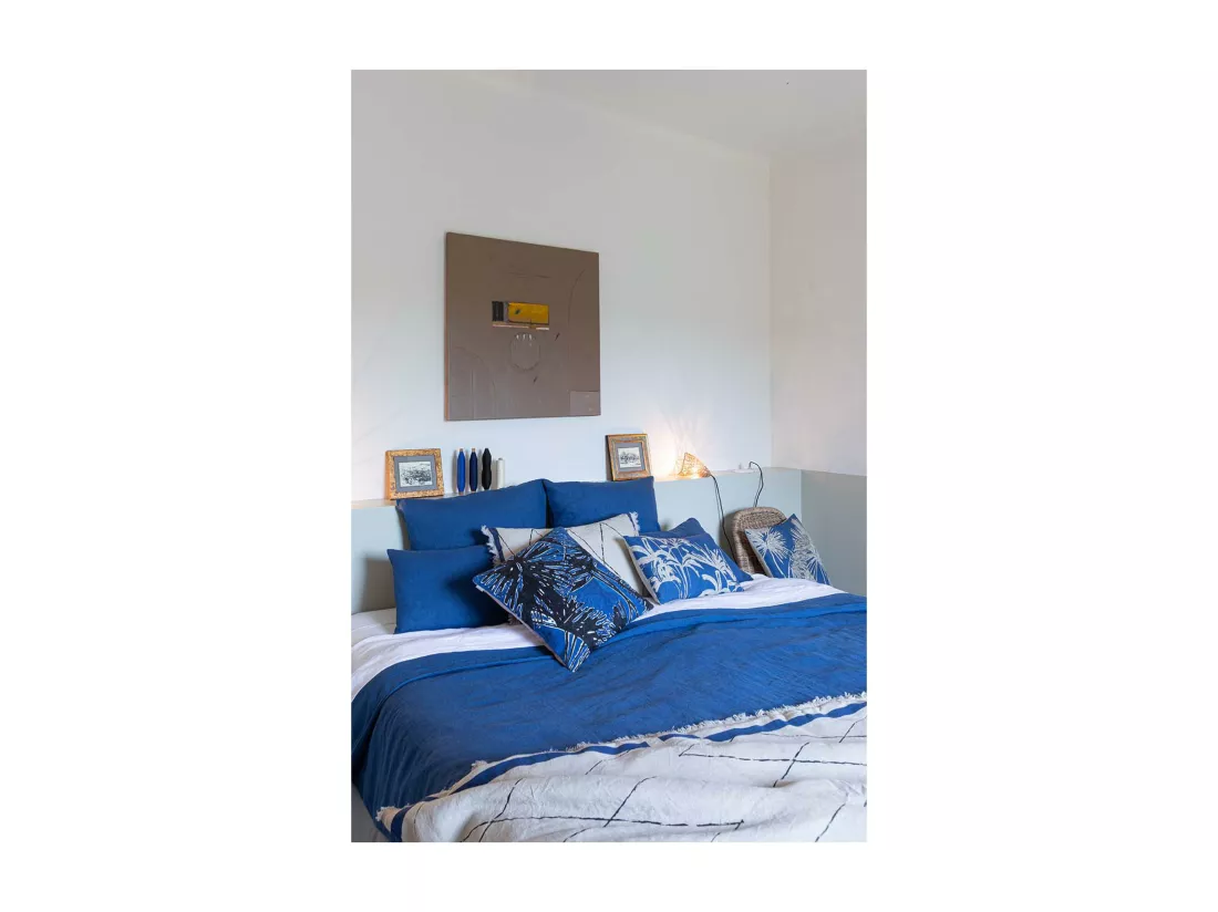 Drap plat stonewashed Zeff touareg 240 x 300 cm Vivaraise