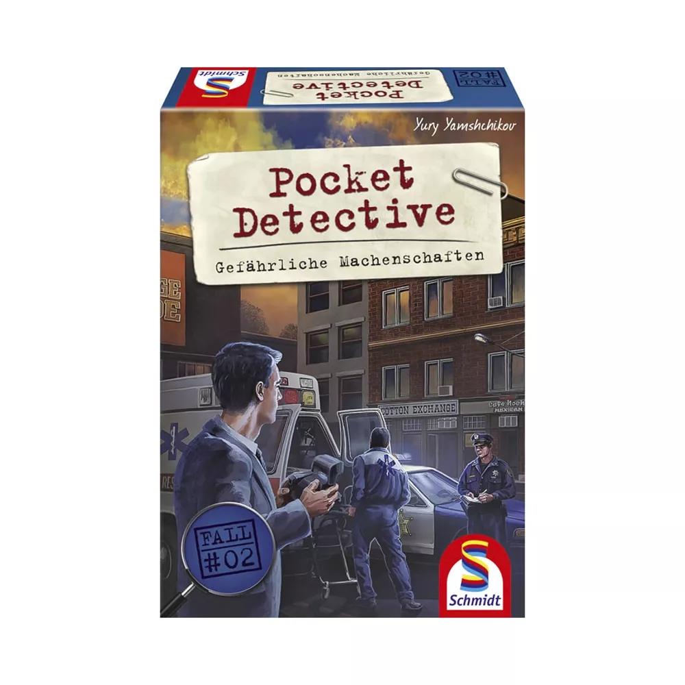Schmidt Pocket Detective Spiel Gefährliche Machenschaften