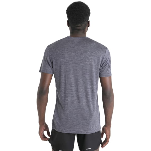 T-shirt randonnée ICEBREAKER M MERINO 125 COOL-LITE SPHERE III SS TEE MIDNIGHT NAVY HEATHER
