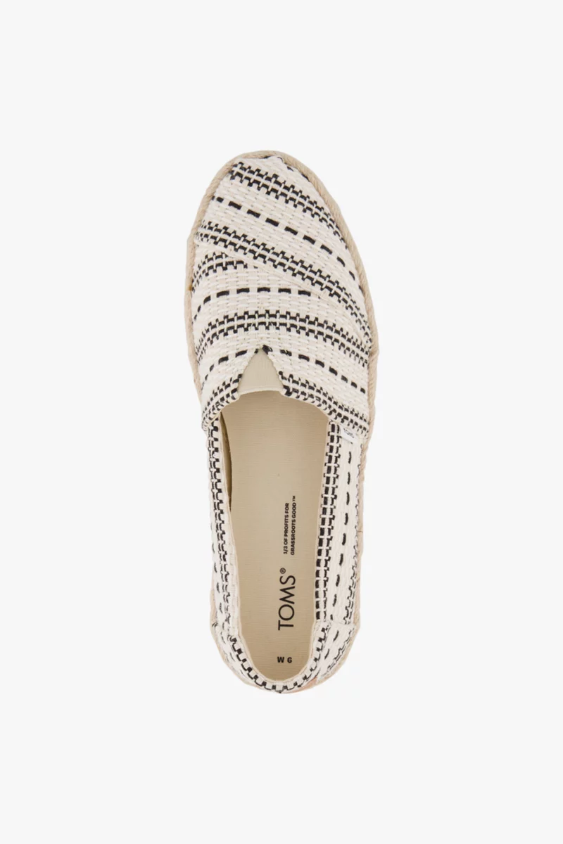 TOMS Alpargata Chunky Global Woven Rope Damen Espadrilles