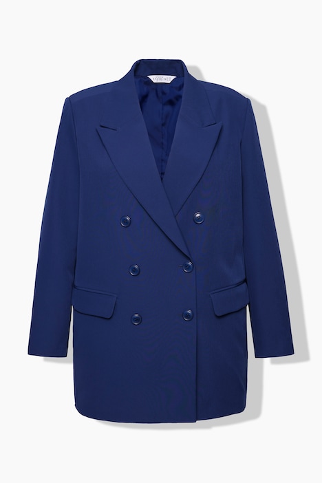 Blazer, Loose Fit, doppelreihig, Revers