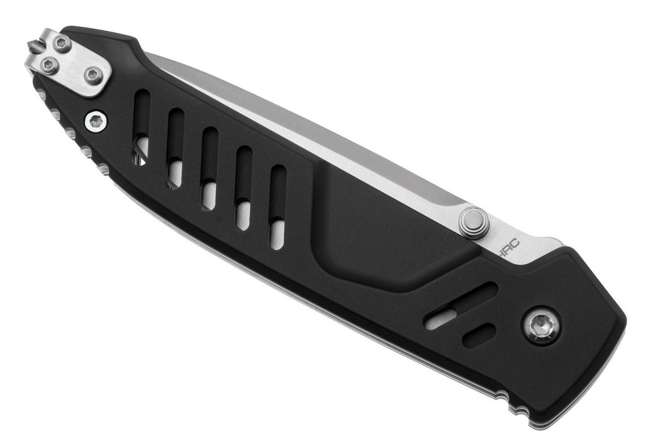 Extrema Ratio MF1 EVO D 04.1000.0232/M3/SAT/BLK, Satin M390, Black Aluminum zakmes