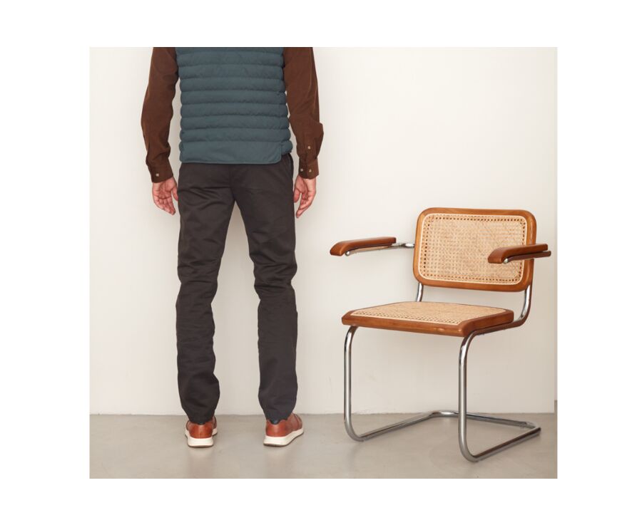 Pantalon chino homme Brun Sombre - NIGEL II