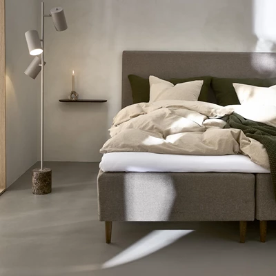 Nocturne Elegant inkl. topmadras, 160 x 200 cm boksmadras