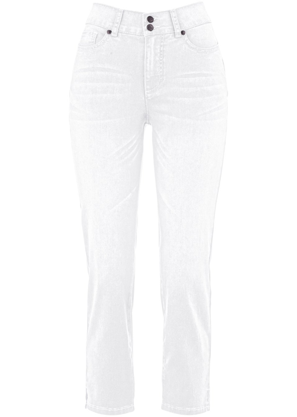 Jean push-up 7/8 avec taille confortable, Slim Fit
