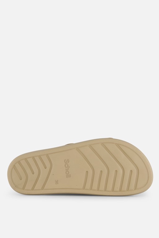 Scholl Noelle Chunky Sandalen beige Suede