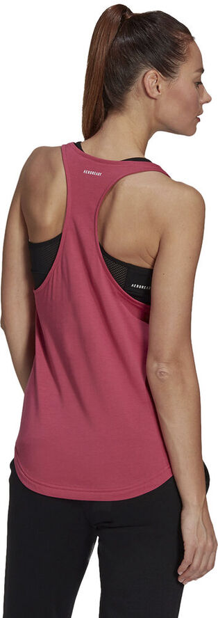 adidas AEROREADY Power Slogan Graphic tanktop Pink