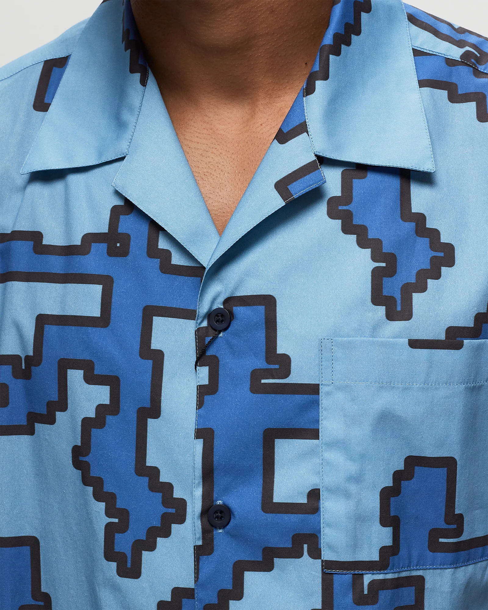 Arte Antwerp Pixel Dancer Bowling Shirt
