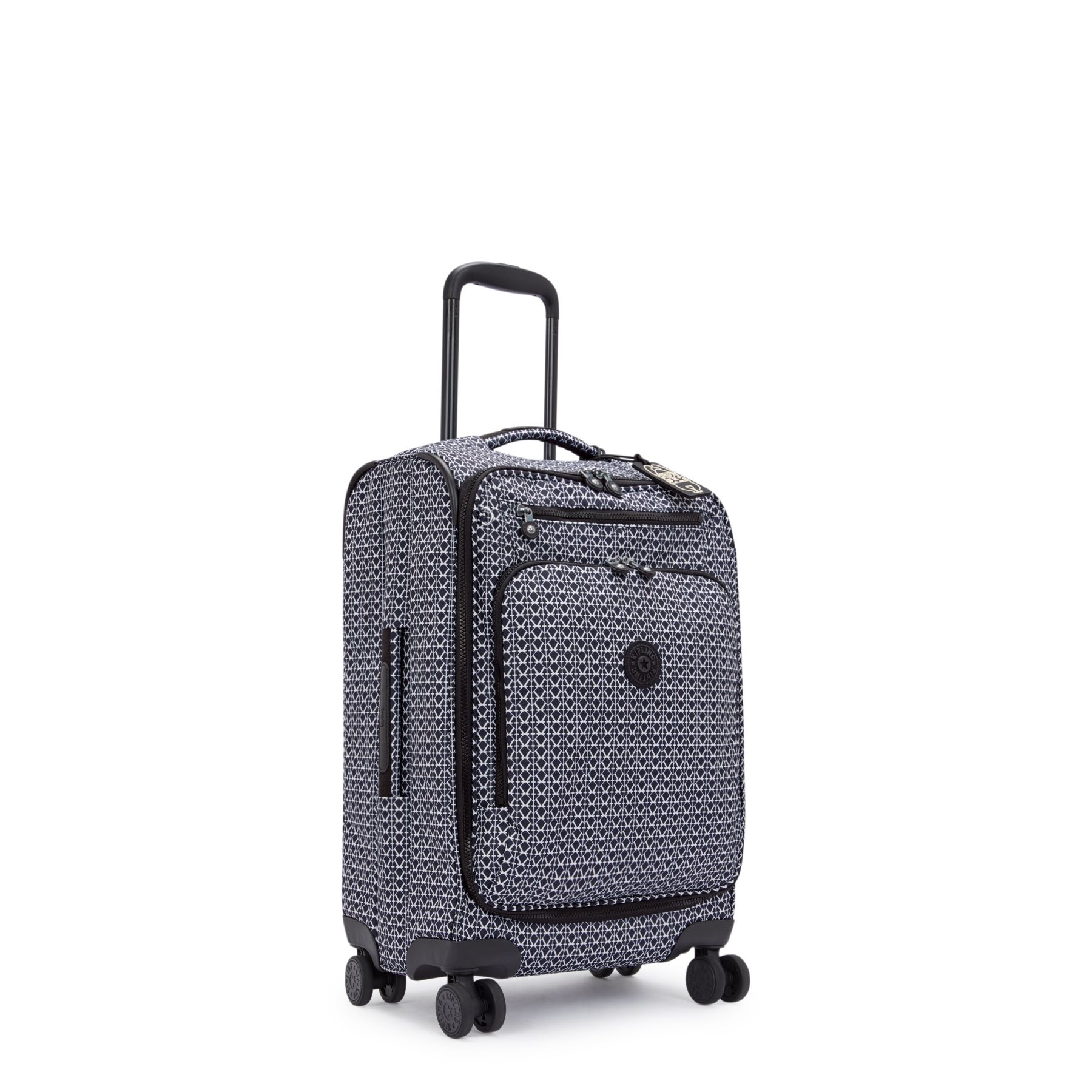 NEW YOURI SPIN S Petite Valise à Roulettes avec Poignée Télescopique - Signature Print