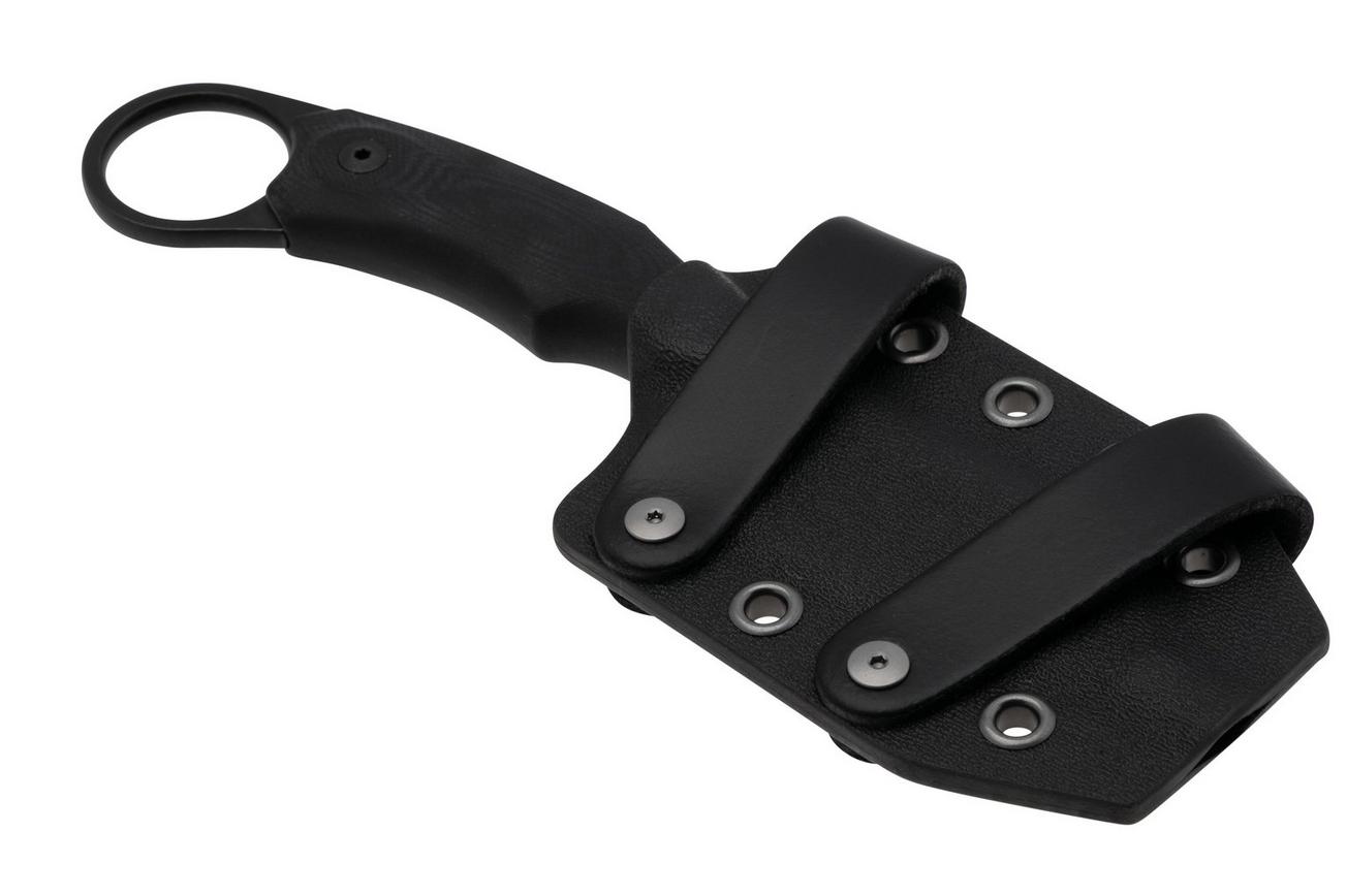 LionSteel H1B Skinner Black GBK Black G10 vaststaand mes, Tommaso Rumici design