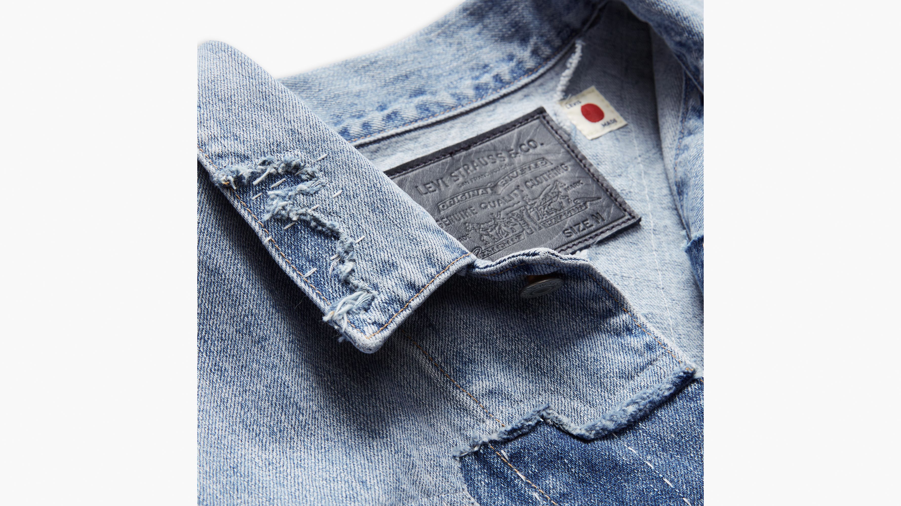 Levi's® Made In Japan Veste Trucker utilitaire - Mij Chizu - Bleu