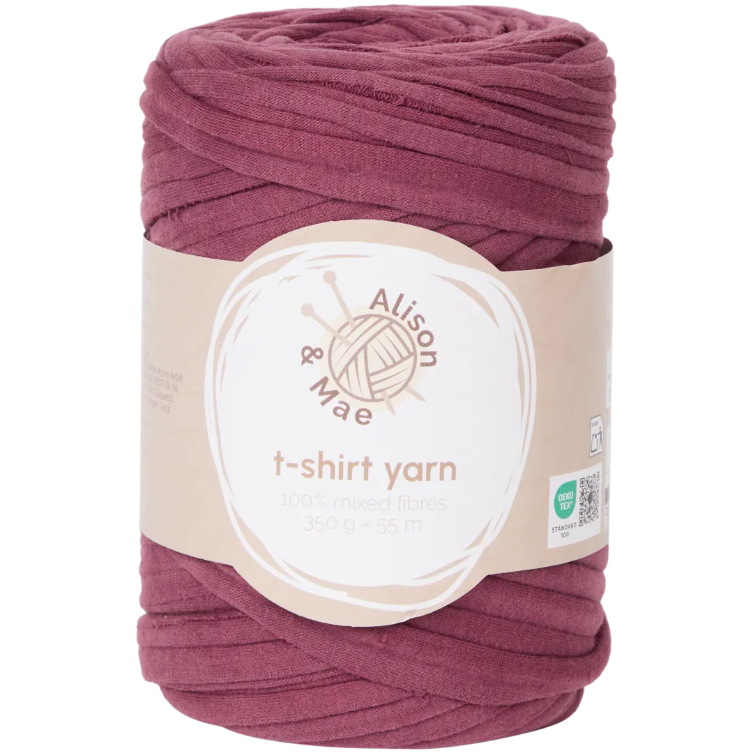 Alison & Mae T-shirtgaren 350 gram | diverse kleuren