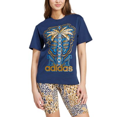 Adidas Sportswearadidas x FARM Rio Graphic Shirt - dunkelblau/navy
