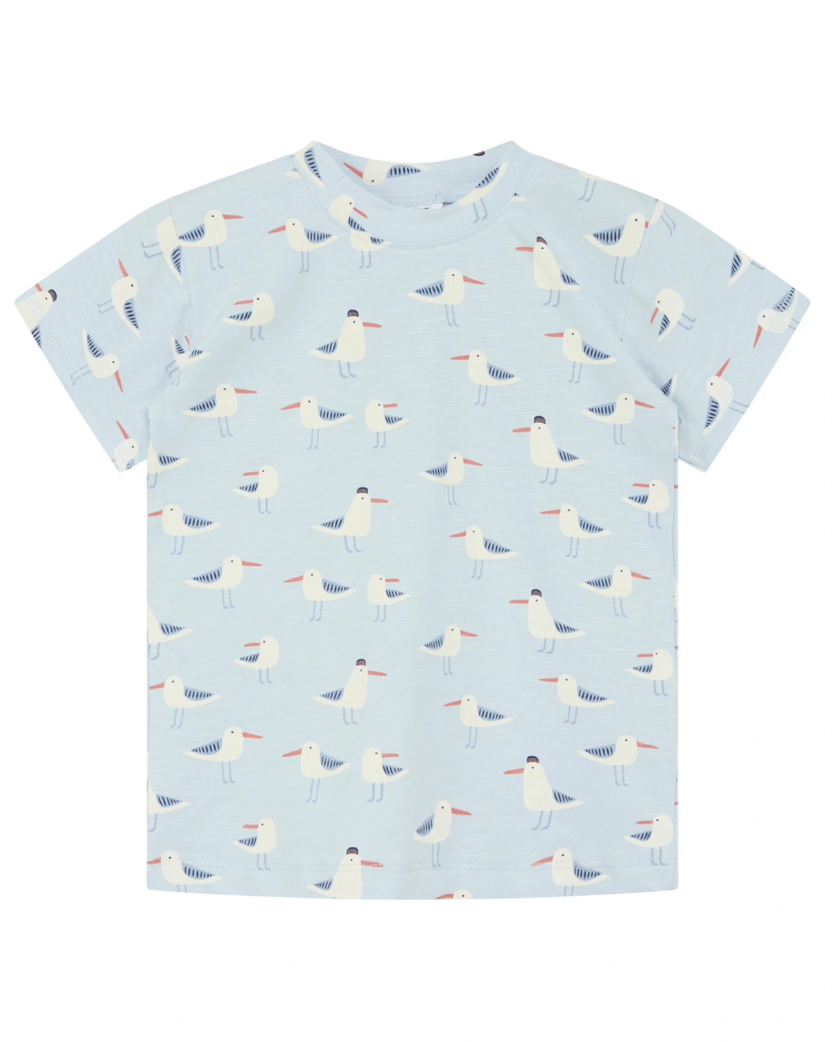 T-Shirt ARTHUR BIRDS in air blue