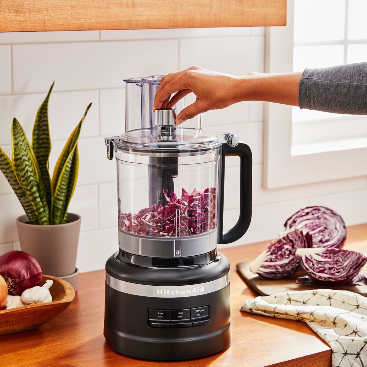 5KFP1319 Foodprocessor 3,1 liter, Matt Svart