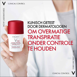 Vichy Clinical Control 96H Deododrant Roller Sensitive Skin 50ML