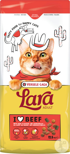 Lara Adult Chats Au Goût De Bœuf 12,5kg