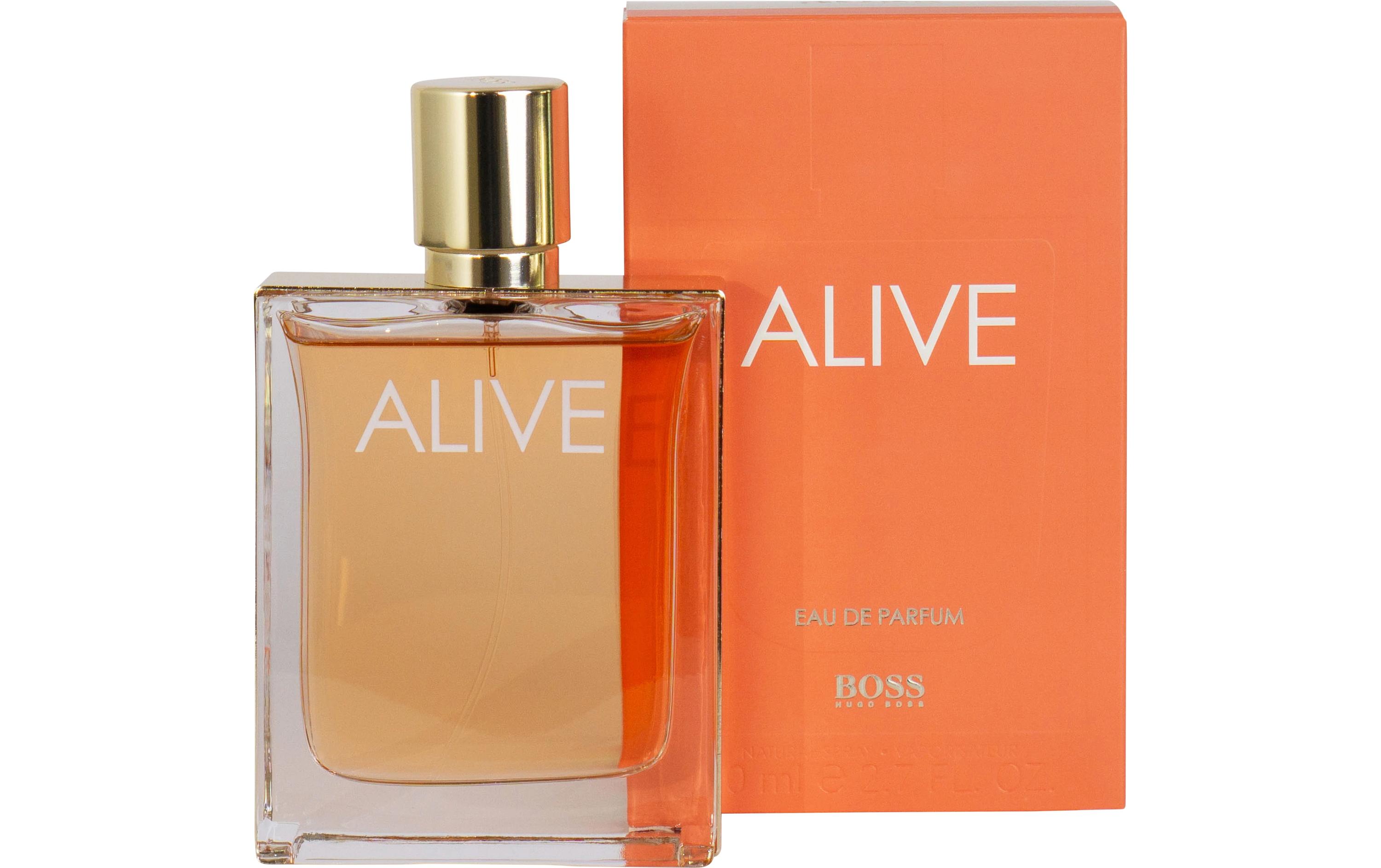Eau de Parfum Alive Woman 80 mlHolzig-fruchtiger Duft für Frauen, der positive Energie ausstrahlt