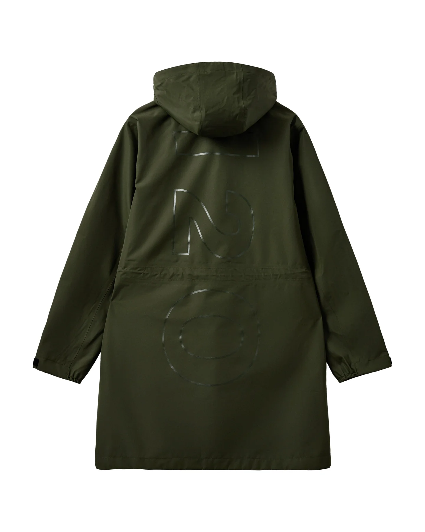 H2O Rømø Lw Rain Long Jacket 3020 army