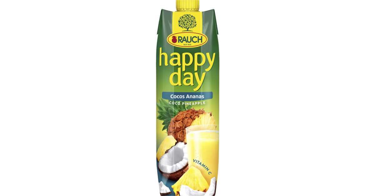 Rauch Happy Day Cocos-Ananas 1,0 Liter (Einweg)