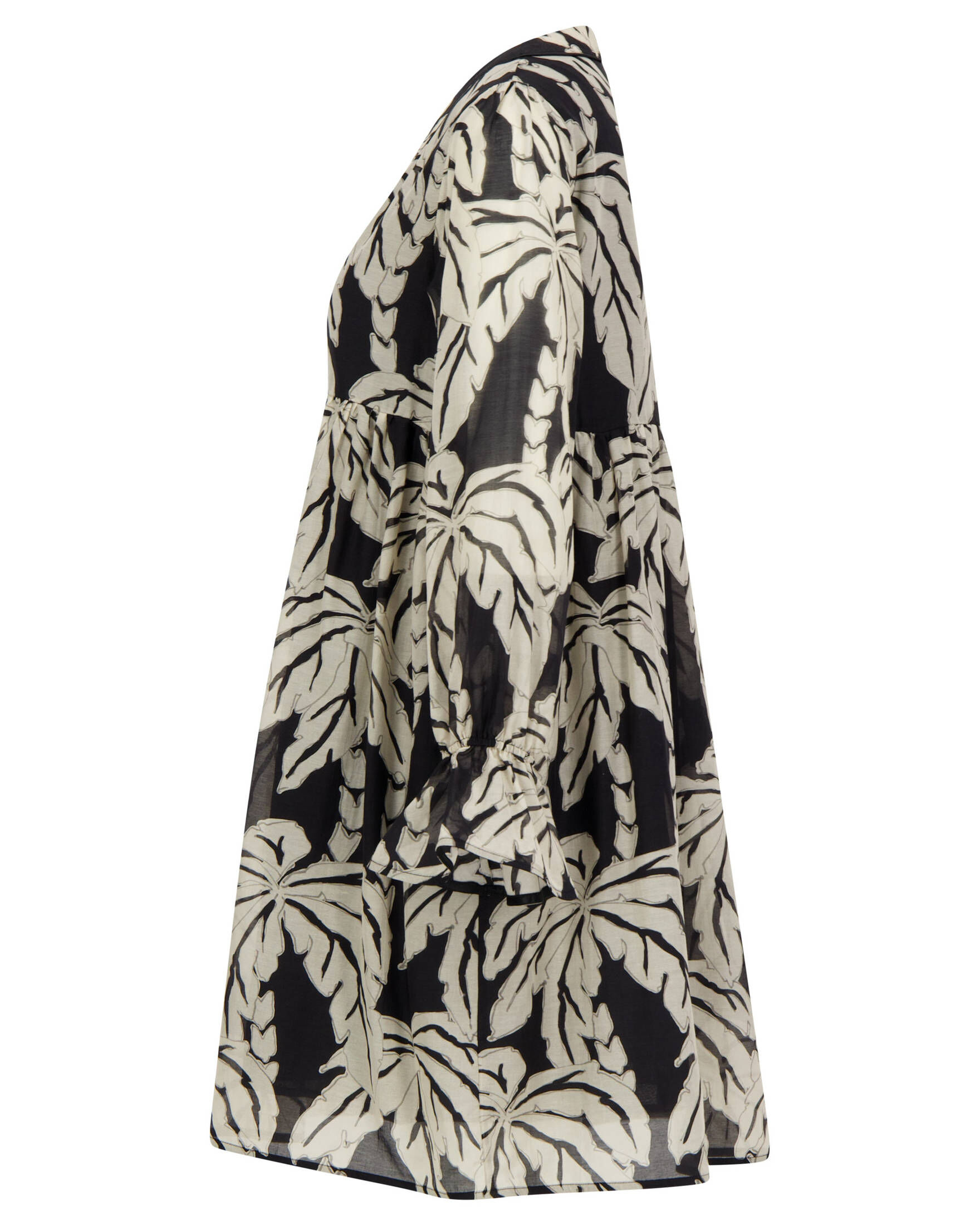Shirtaporter| Damen Kleid aus Baumwolle-Seidenmix