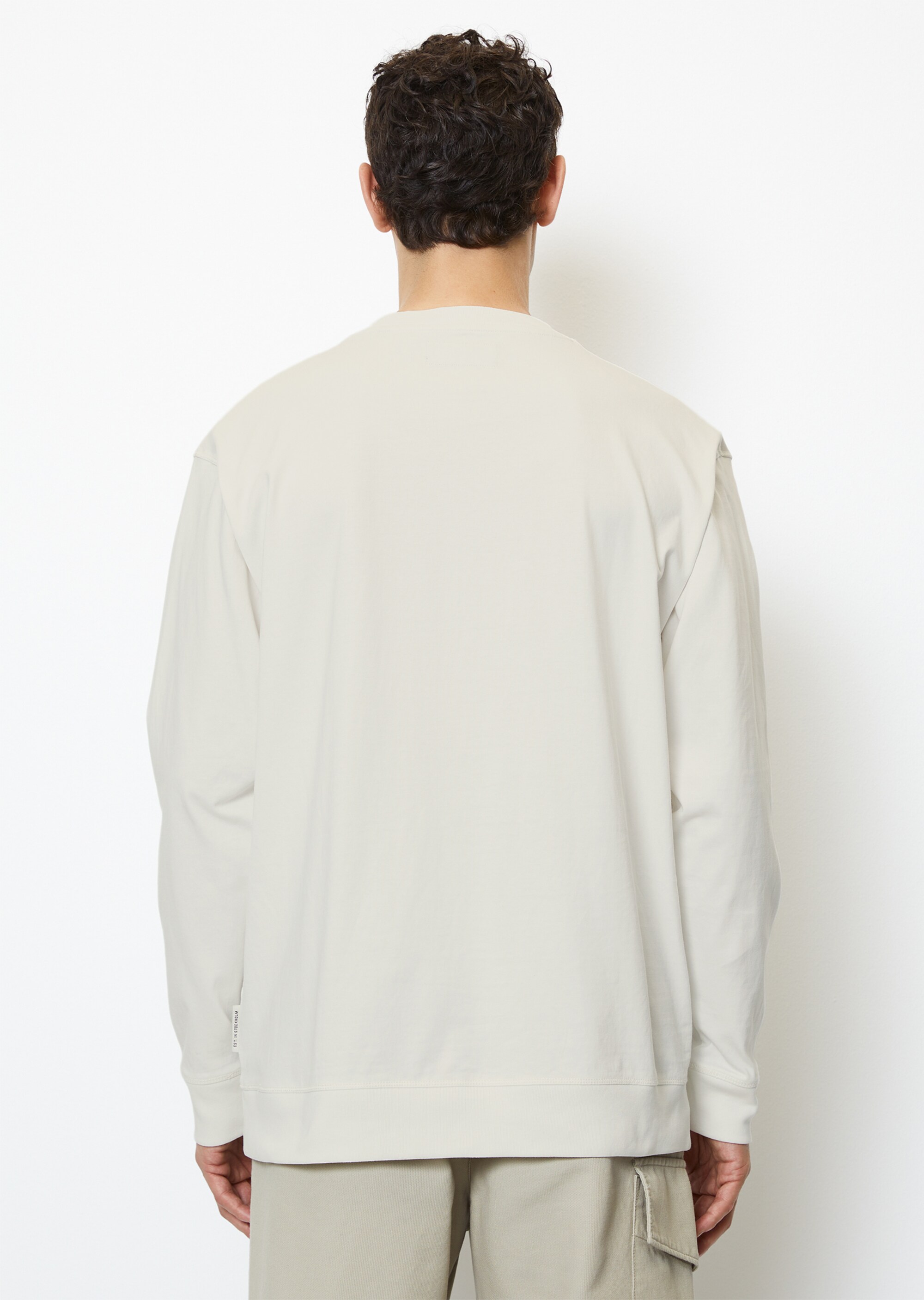 Longsleeve relaxed in extra schwerer Jersey-Qualität