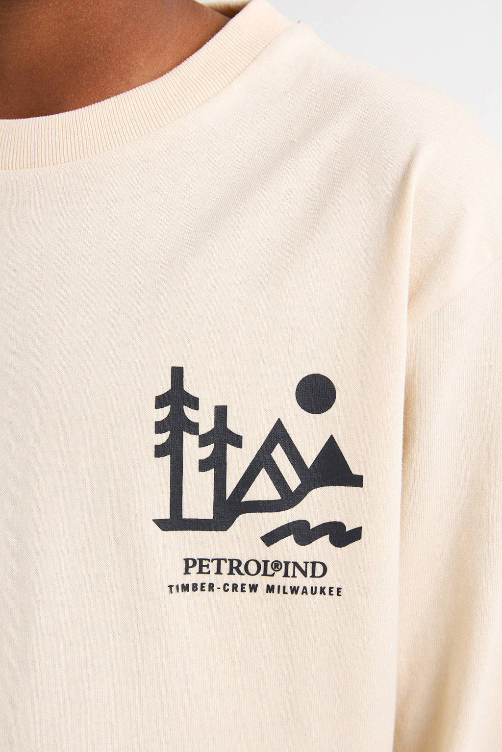 Petrol Industries longsleeve ecru