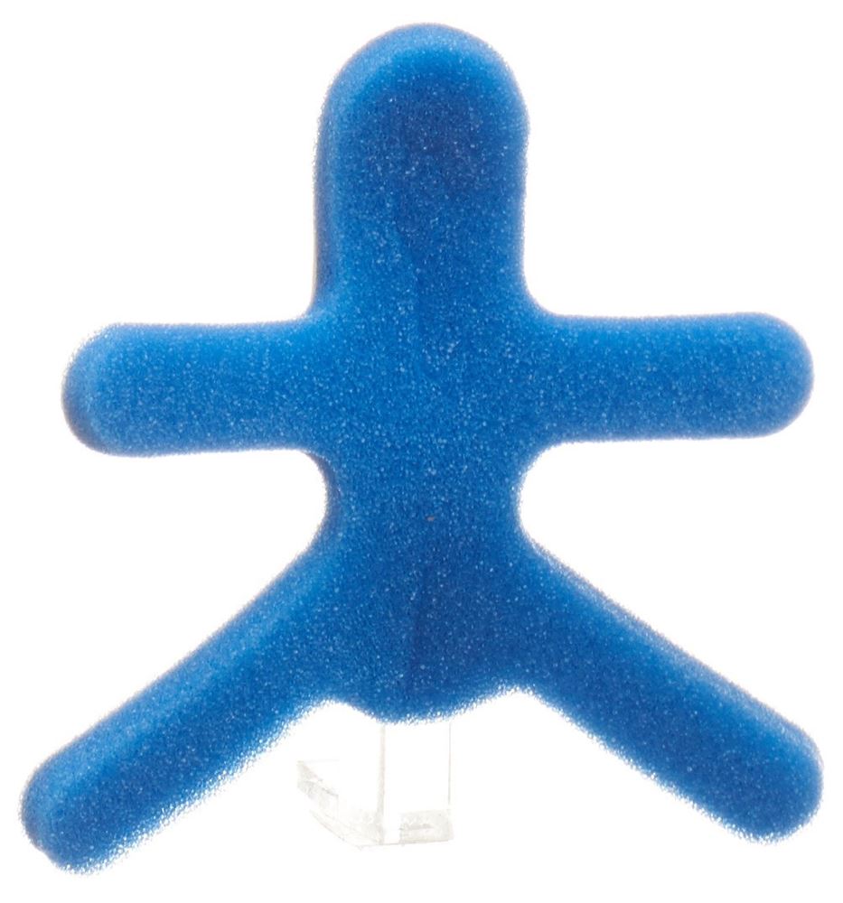 Omnimed Dalco Frog Fingerschiene<br>1 Stück, L, silber blau