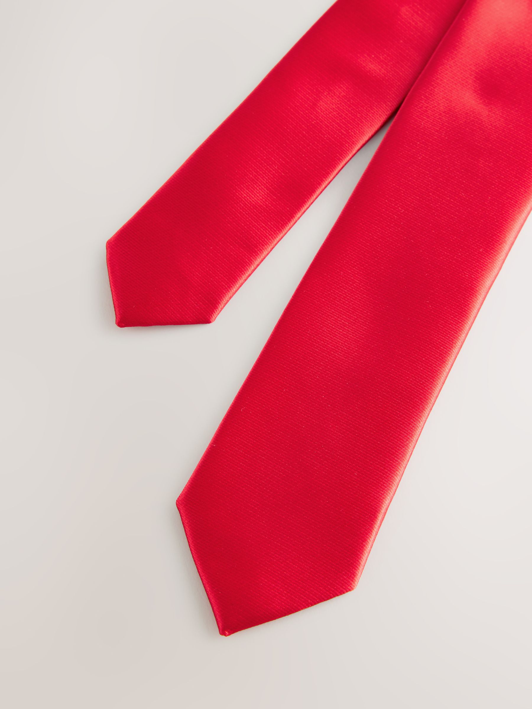 Rood - Stropdas (1-16 jr)