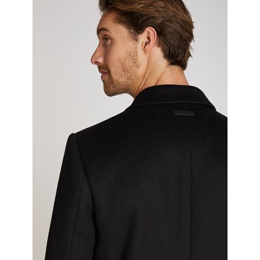Calvin Klein Fine Wool Blend Frakke, Ck Black, XS