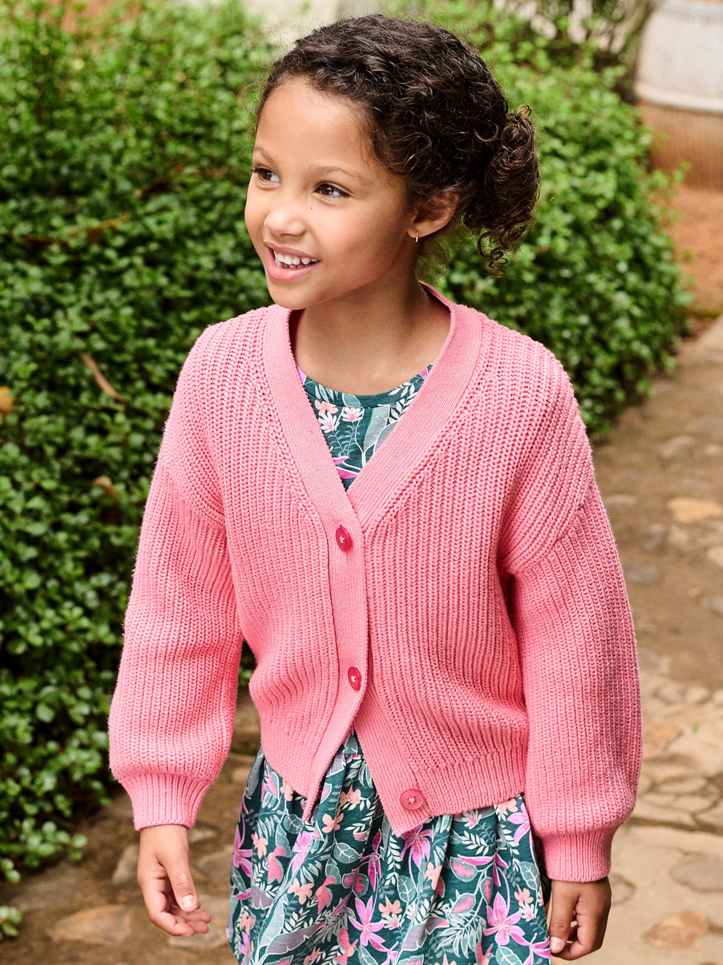 Vertbaudet Mädchen Strickjacke rosa