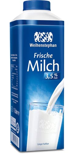 Weihenstephan Frische Milch 3,5% Fett