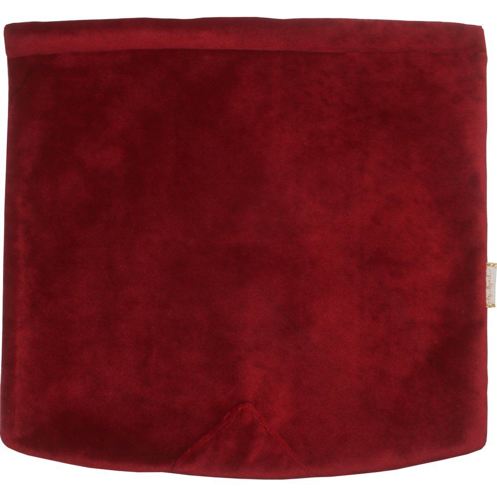Rabat Besace Carré Grand Velours Rouge