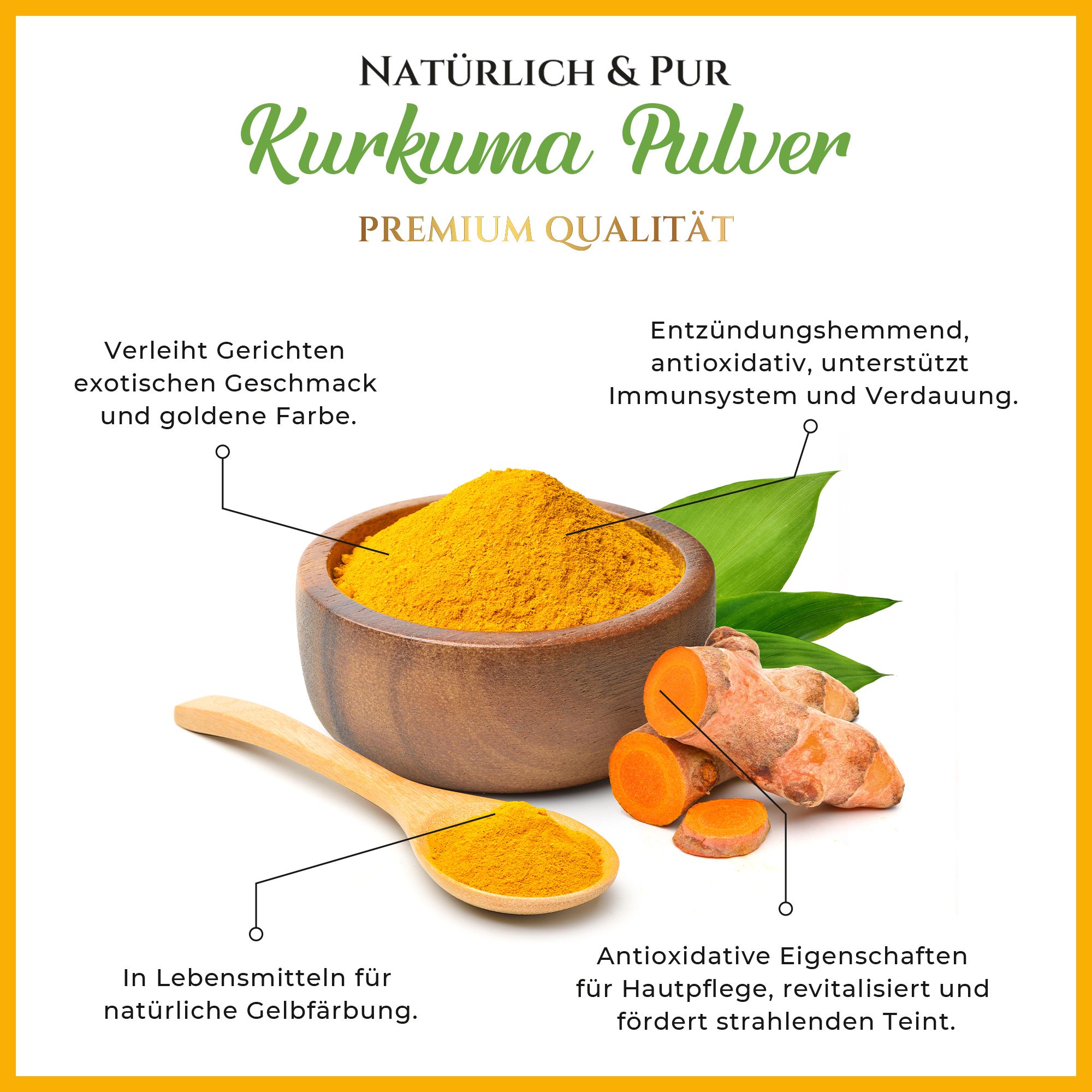 Lebbio Kurkuma Pulver