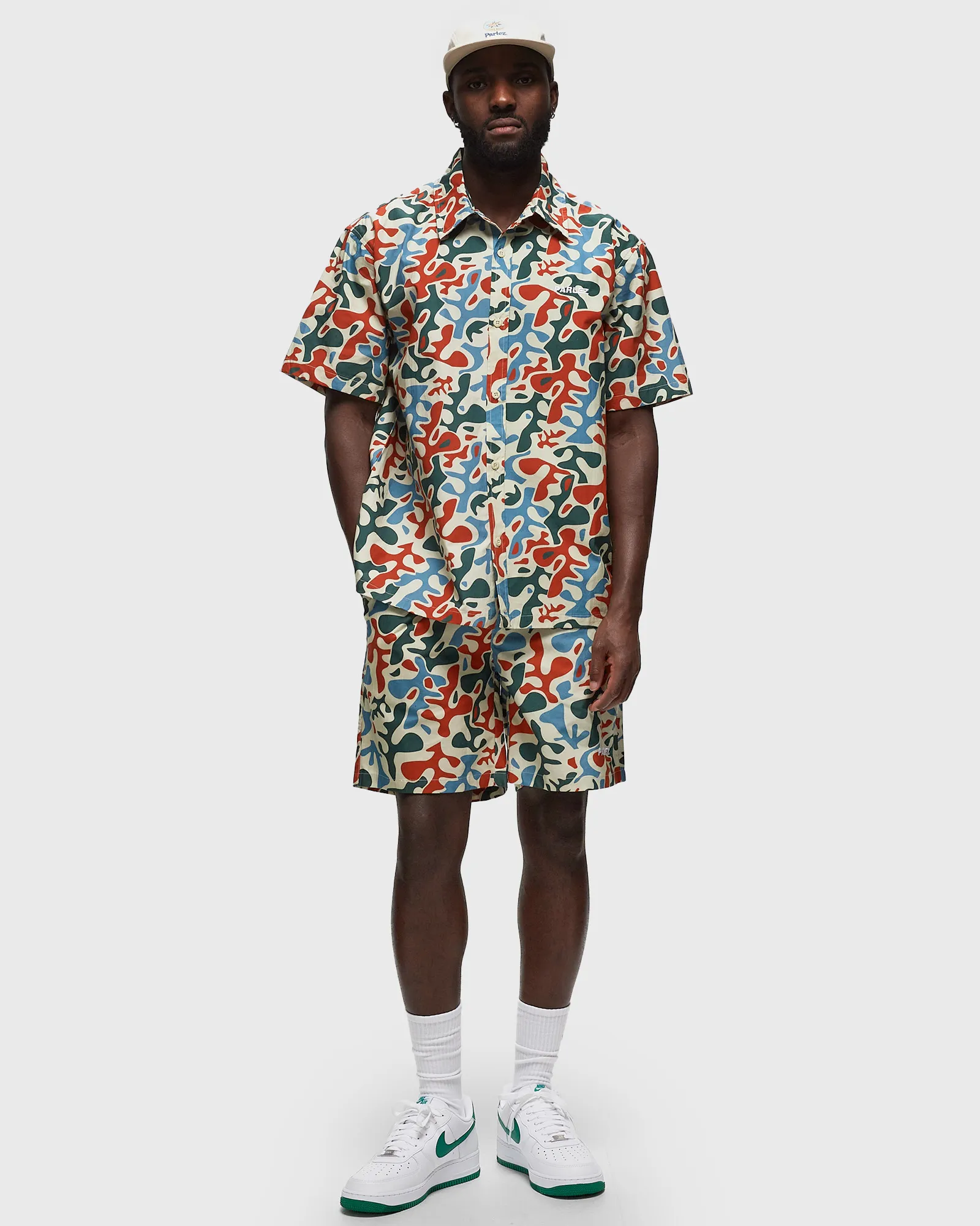 Parlez Puerto Ss Shirt Camo Multi