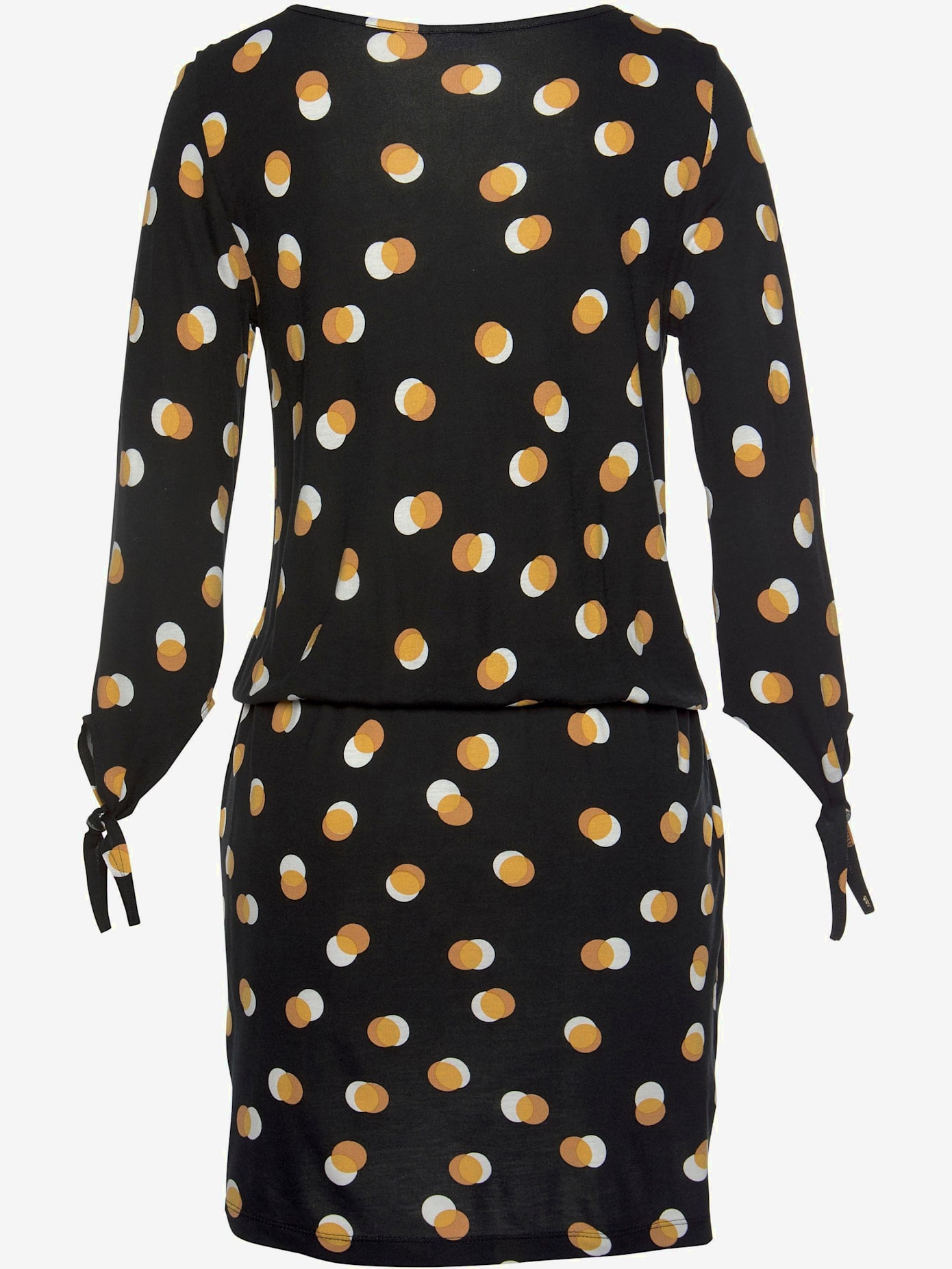 Robe en jersey robe d'été courte à manches 3/4