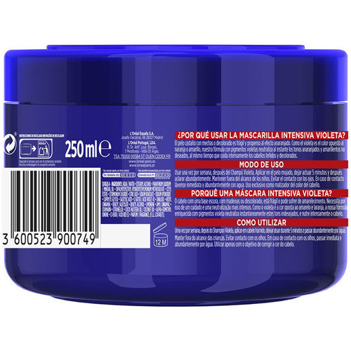 L'oréal - Elvive Color-vive Violeta Mascarilla Intensiva